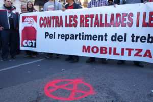 Vídeo Manifestación huelga general en Valencia