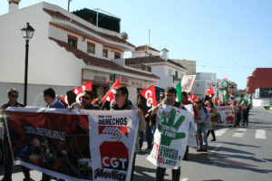 Manifestación contra la Reforma Laboral en Fuengirola, Málaga – 3 marzo