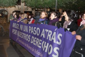 Fotos del 8 de marzo en Valladolid