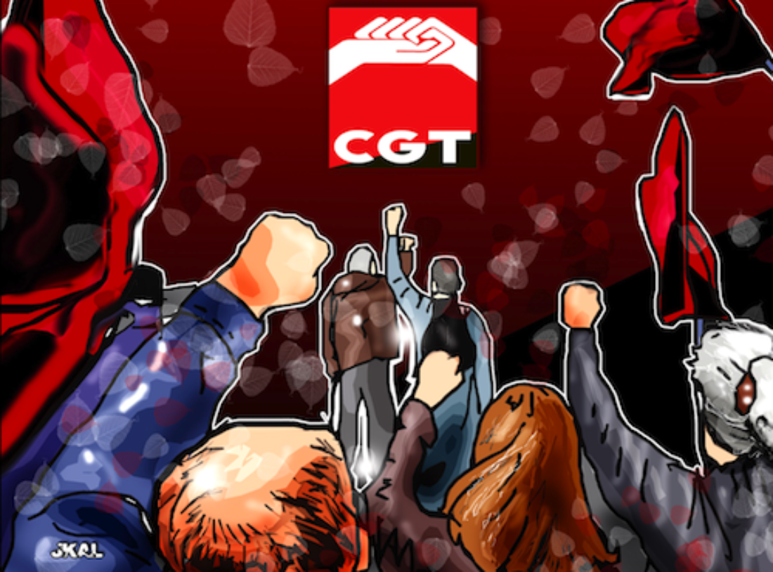 CGT en las Manifestaciones 11 M contra la Reforma Laboral
