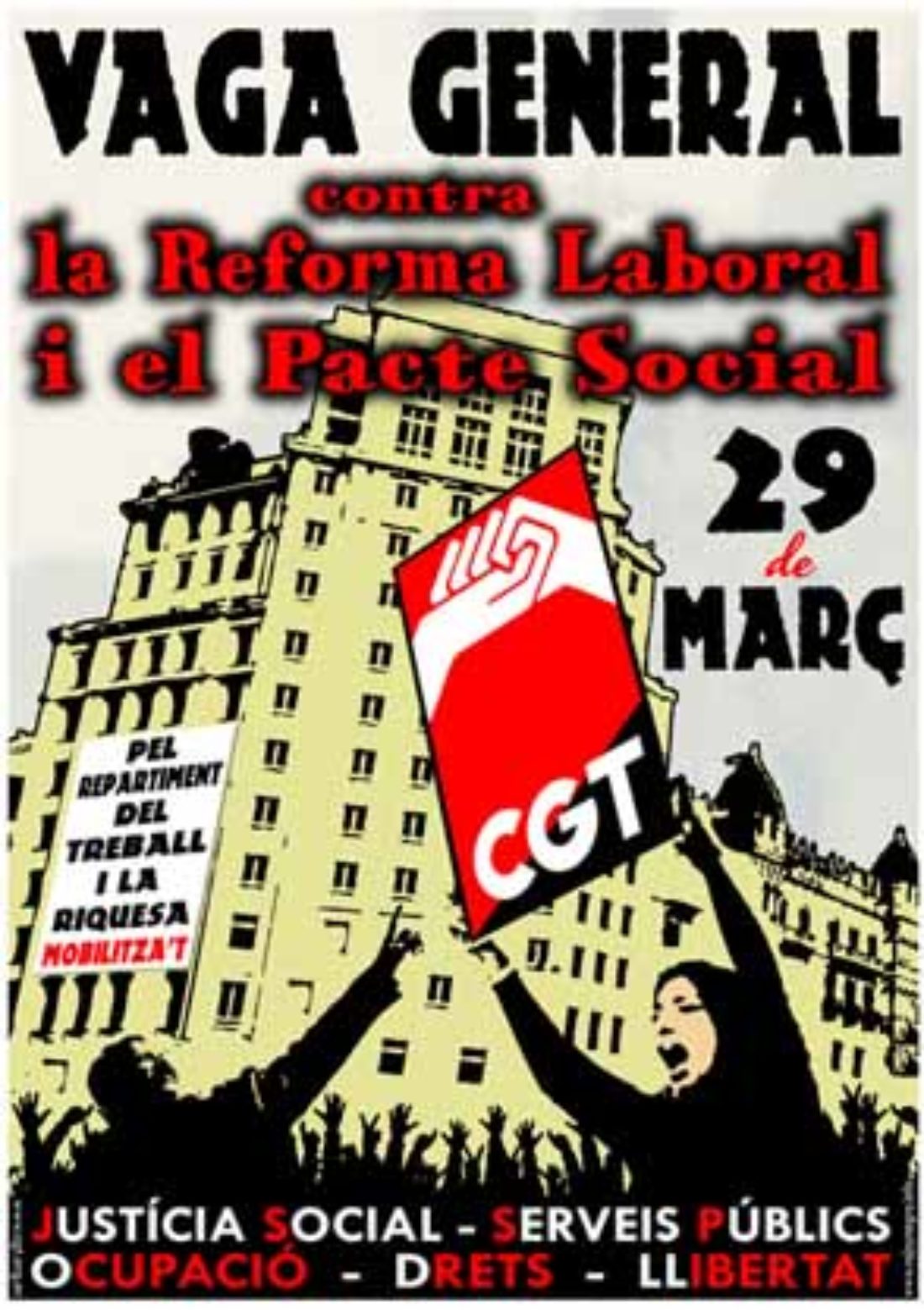 País Valencià: Actes de la CGT el 29-M