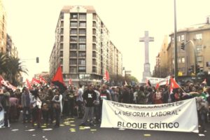 Masiva respuesta en las manifestaciones de Extremadura