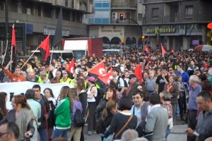 Seguimiento de la huelga general en Aragón