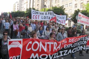 Fotos Manifestación mediodía Folga Xeral Vigo