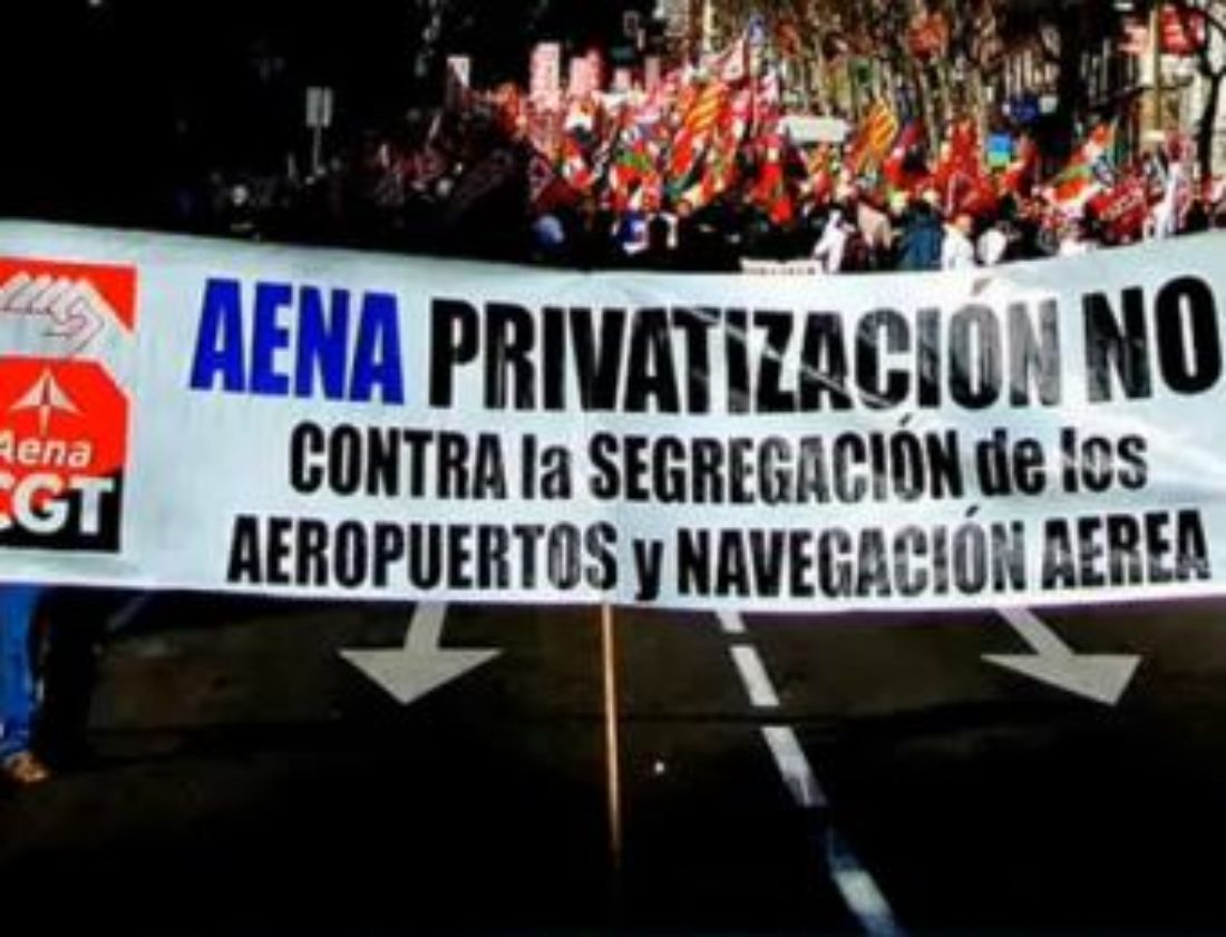 Madrid-Barajas: Concentración por el empleo y el respeto a los acuerdos