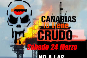 Movilizaciones contra las prospecciones petrolíferas en Canarias