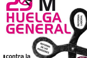 Carteles y dibujos: Huelga General – laboral social y de consumo- el 29 de Marzo