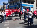 CGT en la manifestación de Alacant en defensa de los Servicios Públicos