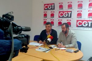 Rueda de prensa CGT: Libertad para Laura y sindicalistas y activistas detenidos