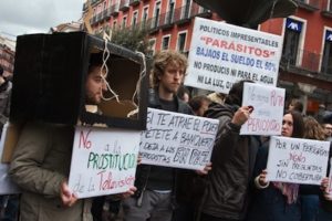 Valladolid: CGT con el colectivo de periodistas afectados por la crisis