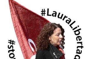 Concentración 9m en Burgos por la libertad de Laura