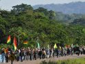 Derechos indígenas en Bolivia: avanza marcha contra carretera y gobierno