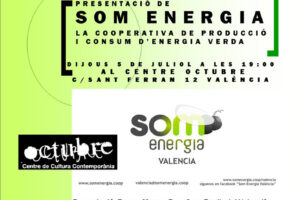 Valencia: Presentación de la Cooperativa Som Energia