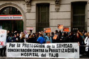 Los beneficiarios de la privatización de la sanidad madrileña