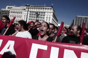 Los trabajadores griegos dejan claro su rechazo a las políticas de austeridad