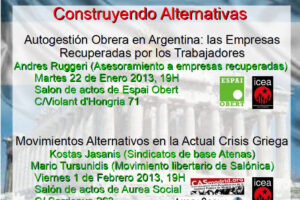 Alternativas en Grecia y Argentina