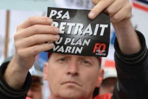 Solidaridad internacional contra la pérdida de empleo en PSA