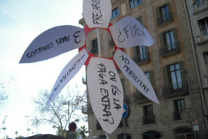 Éxito en la huelga de cuatro horas realizada en la Cartería de Barcelona