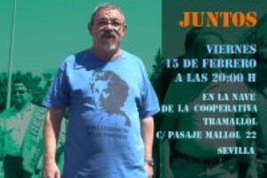 Acto de homenaje a Jose María Delgado, fundador de ATTAC Sevilla y del Foro Social de Sevilla