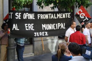 Lxs trabajadorxs ganan el ERE del Ayuntamiento de Jerez
