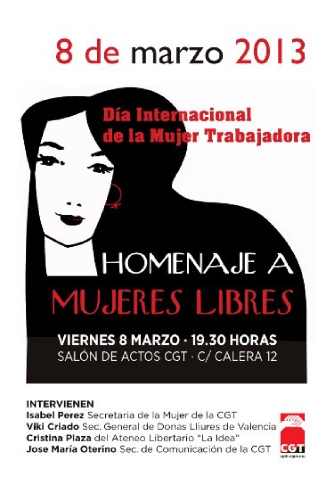 Presentación del facsimil de «Mujeres Libres» en Burgos