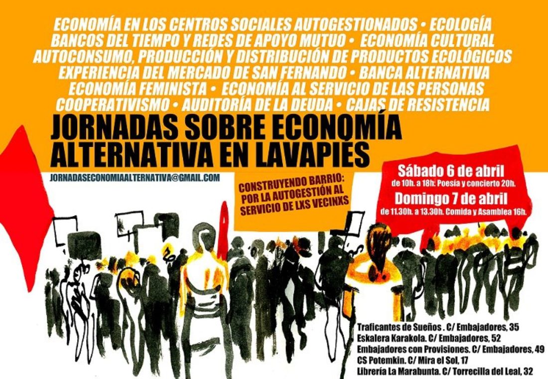 Jornadas sobre Economía Alternativa en Lavapiés