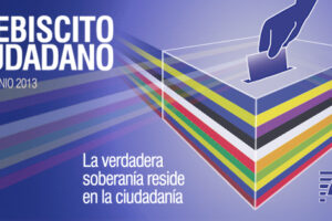 Marea Ciudadana convoca un Plebiscito Ciudadano del día 23 al 30 de Junio 2013