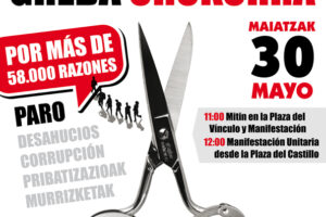 Pamplona: Actos el día de la Huelga General en Euskadi