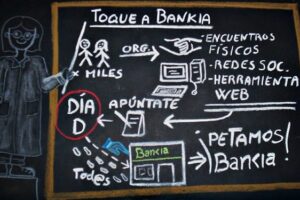 TOQUE A BANKIA: acción distribuida para acabar con la banca