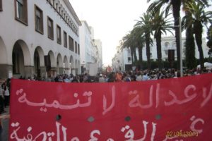 Marruecos: Jornada nacional de lucha contra la represión, por la libertad de los presos políticos y por el respeto de las libertades y de los derechos humanos