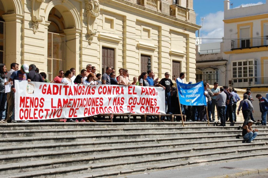 Marcha por el empleo y por la dignidad de la clase trabajadora en la bahía de Cádiz