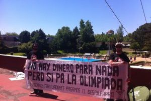 Asalto y ocupación de la instalación deportiva municipal «Casa de Campo»