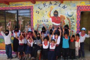 Cupo lleno en comunidades para la escuela zapatista