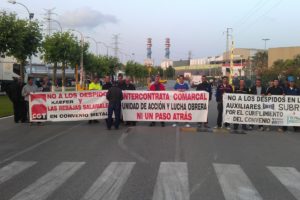 Comienza la huelga en Kaefer Proyesur provocando retenciones en la N-340