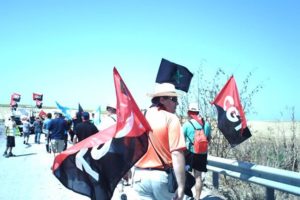 CGT tilda de «muy positiva» la ’Marcha por el empleo’ que durante tres días ha recorrido la provincia