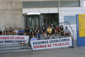 Alicante: Tercer día de huelga indefinida en el CTA de Correos