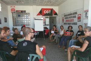 CGT-Chiclana inaugura su sede y organiza unas jornadas sobre Empleadas del Hogar