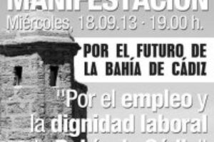 Manifestación del día 18 contra el paro y la precariedad y por el futuro de Cádiz