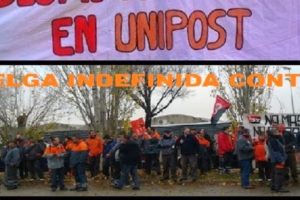 5º día de huelga indefinida en Unipost. Se acumulan millones de objetos sin repartir