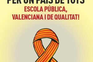 21-D: Por un País de todos. Escuela valenciana, pública y de calidad