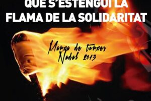 20-D: Marcha de antorchas en Castelló en solidaridad con los presos y presas políticas