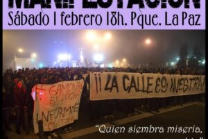 Huelga de basuras en Alcorcón y manifestación