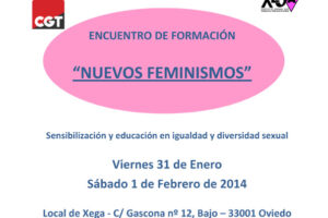 Encuentro de Formación «Nuevos Feminismos»