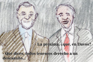 Rajoy y Davos