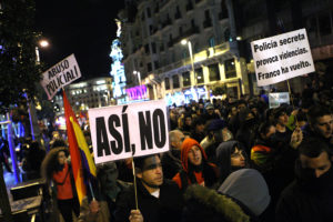 [Fotos]: 8F: Manifestación contra la represión de la «Ley Mordaza» en Madrid