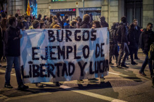 Cuenta solidaria de CGT con los vecinos encausados del Gamonal (Burgos)
