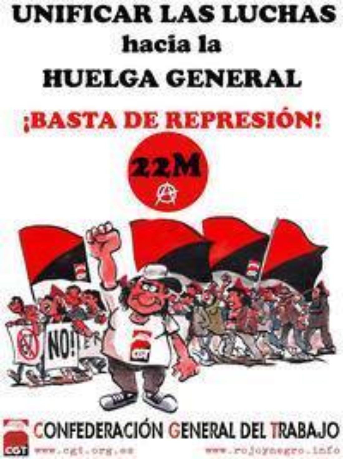 19M: Rueda de Prensa: CGT participa en las Marchas de la Dignidad