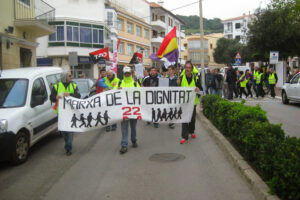Marchas de la Dignidad en Menorca