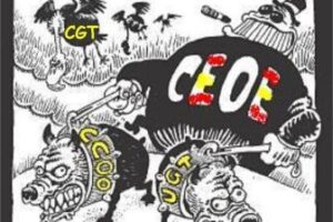 Sindicatos amarillos: La CGT califica de nueva traición a los trabajadores el pacto entre patronal, CCOO, UGT y el Gobierno canario.