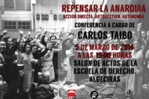 5M: Conferencia de Carlos Taibo en Algeciras